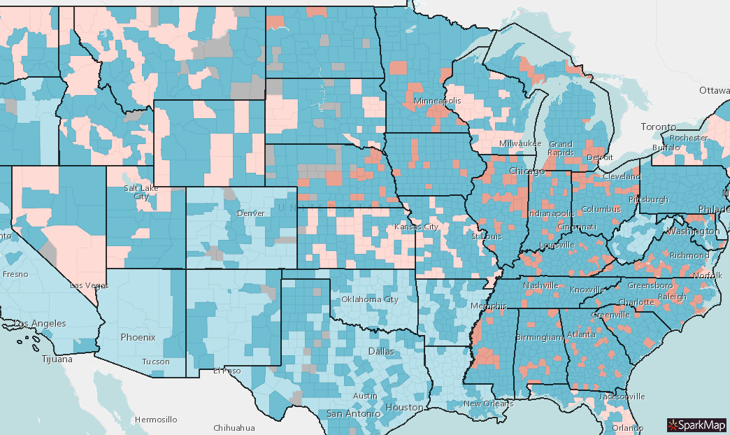 Topic-Based Map Gallery - SparkMap