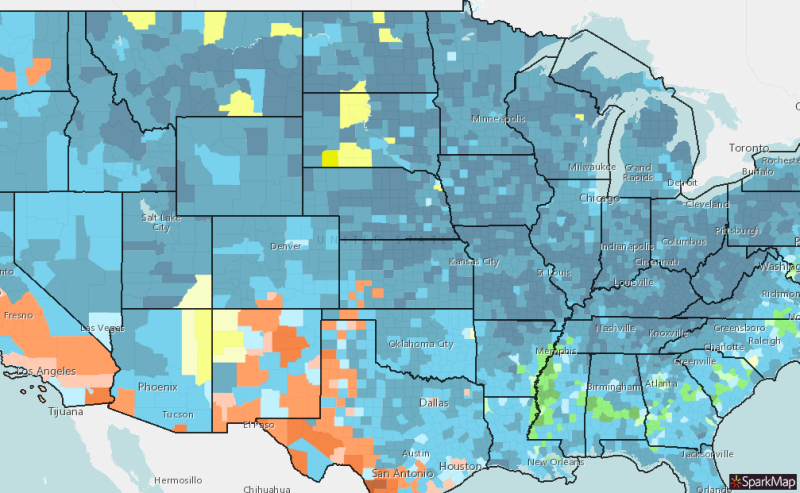 Topic-Based Map Gallery - SparkMap