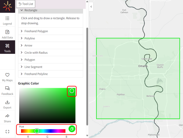 How to Use the Draw Graphics Tool - SparkMap