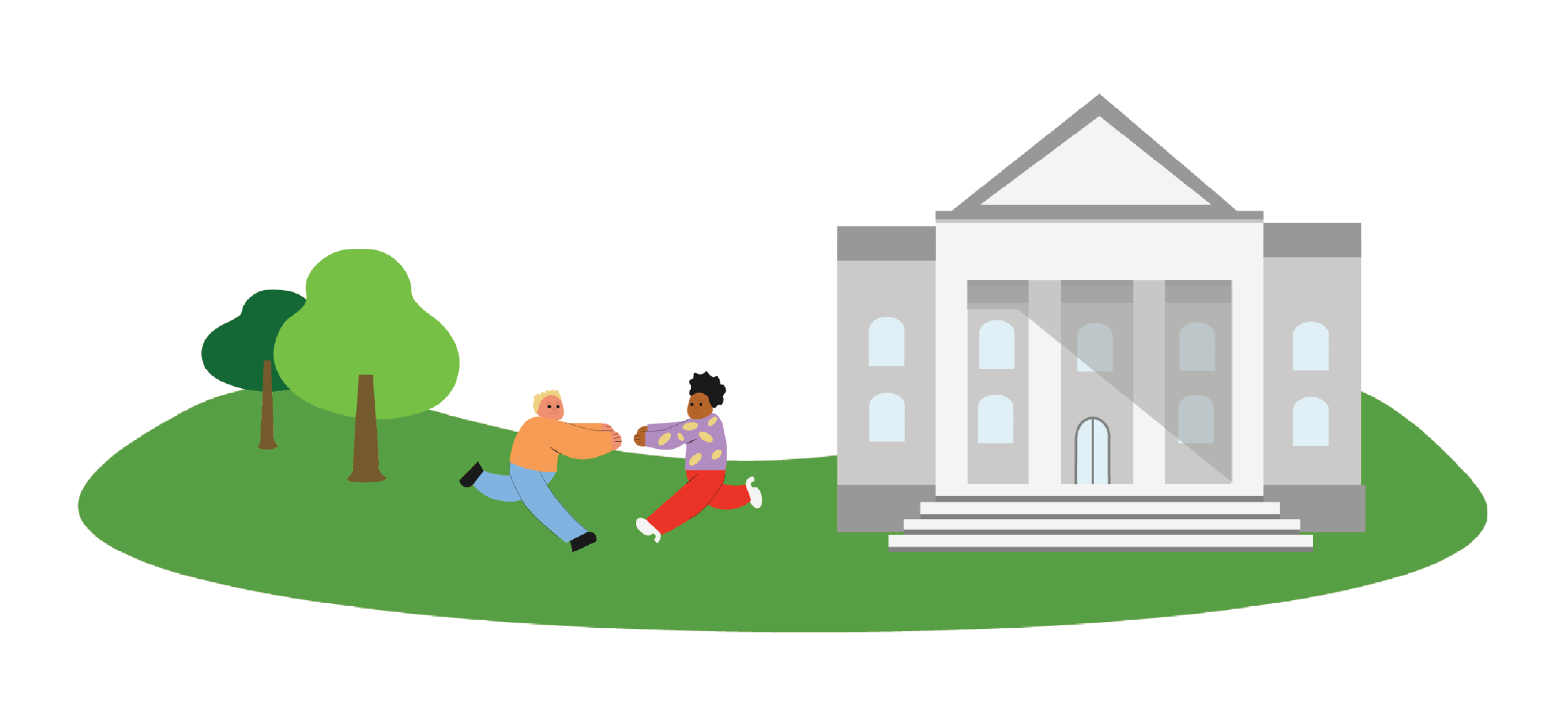 Illustration of a government building